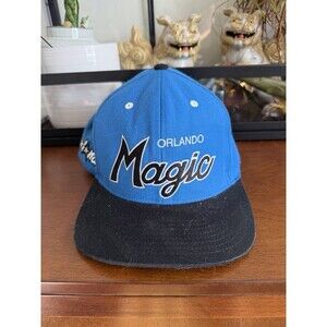 Mitchell & Ness NBA Mens Orlando Magic OSFA Snapback Hardwood Classics Wool Hat